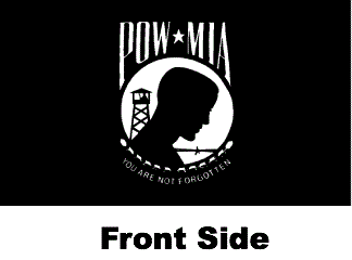 POW-MIA Flag (Double face)