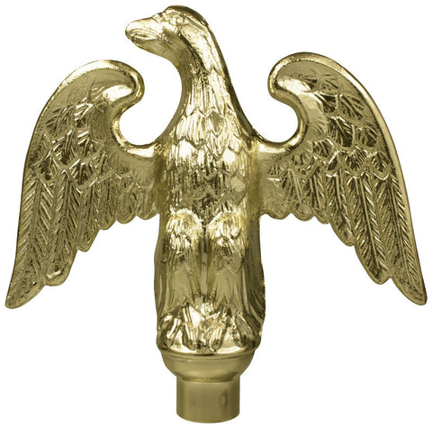 Perched Eagle Flag Pole Ornament (Indoor Pole)