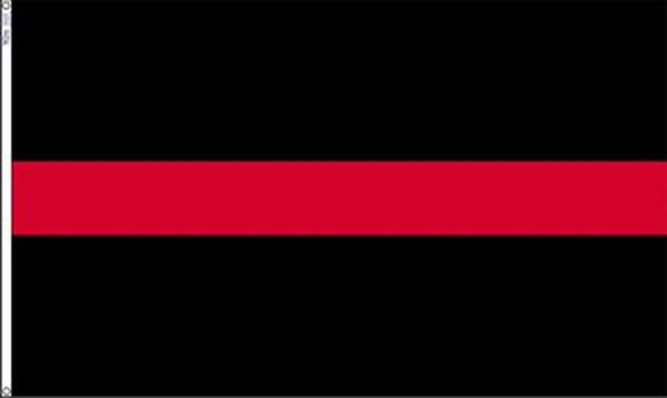 Thin Red Line (Firemen) | 1800FlagPole.com